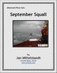 September Squall piano sheet music cover